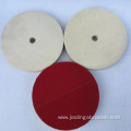 wool polishing felt flap disc wheels